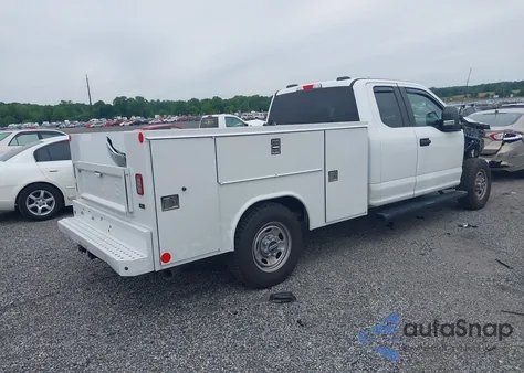 2022 Ford F-250 Xl из США, поврежденный, VIN 1FD7X2A60NEF34999